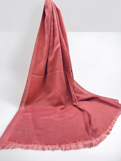 Salmon Rose - Extra Large Turkish Lawn Hijab