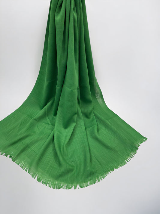 Emerald Green - Extra Large Turkish Lawn Hijab