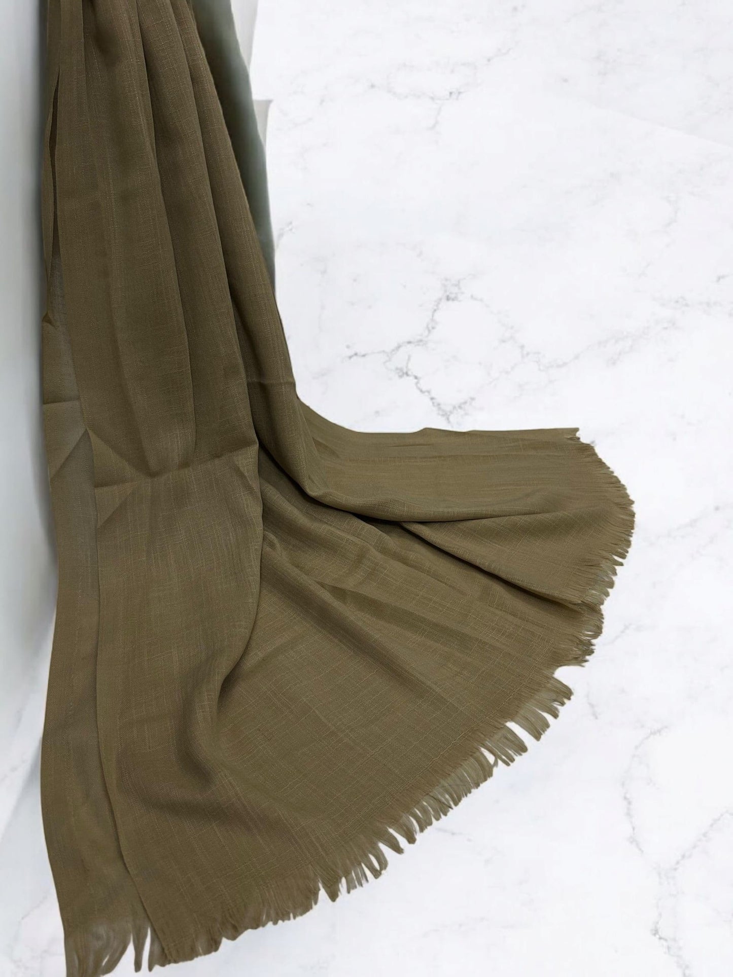 Peanut Brown - Extra Large Turkish Lawn Hijab