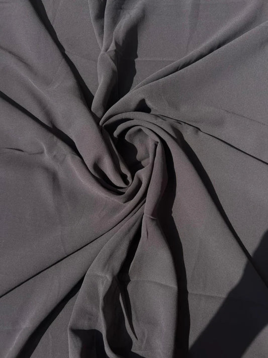 Dark Grey - Chiffon Luxe Hijab