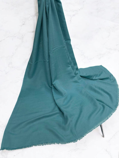 Teal Blue  - Solid Modal Hijab