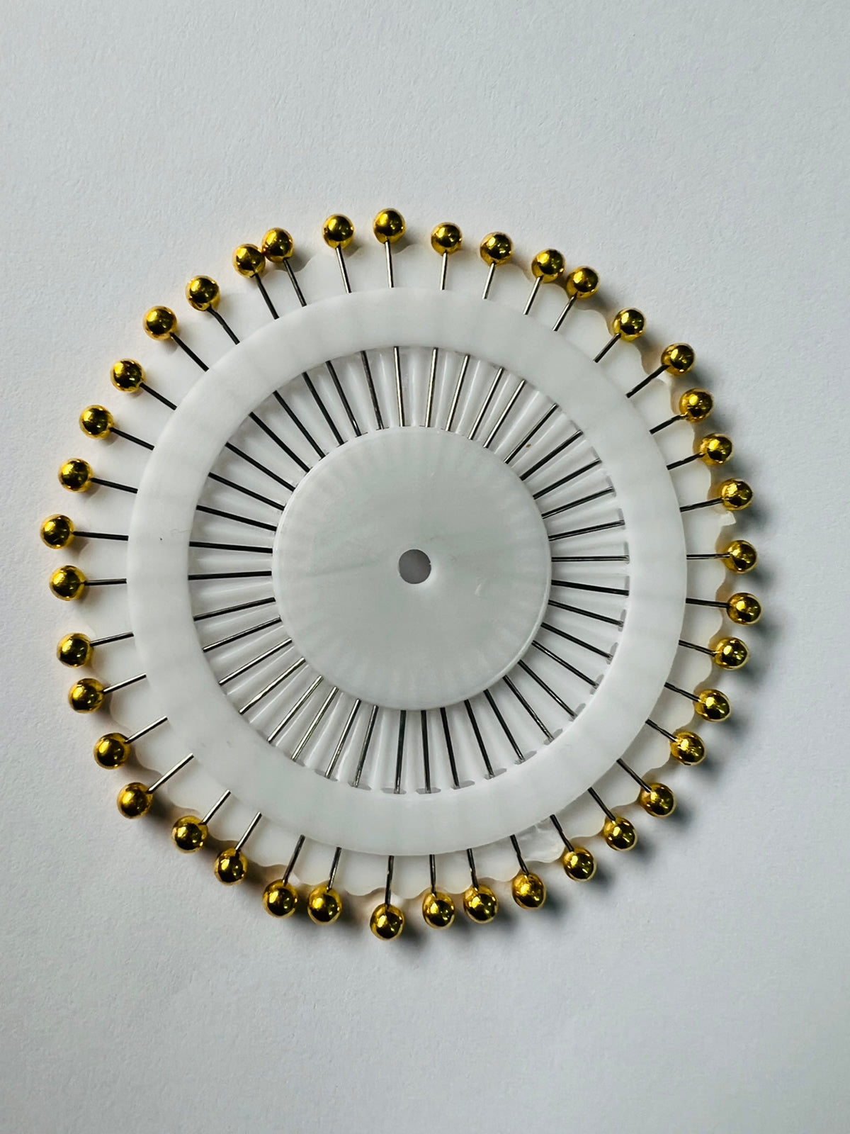 Gold Metallic Hijab Wheel Pins