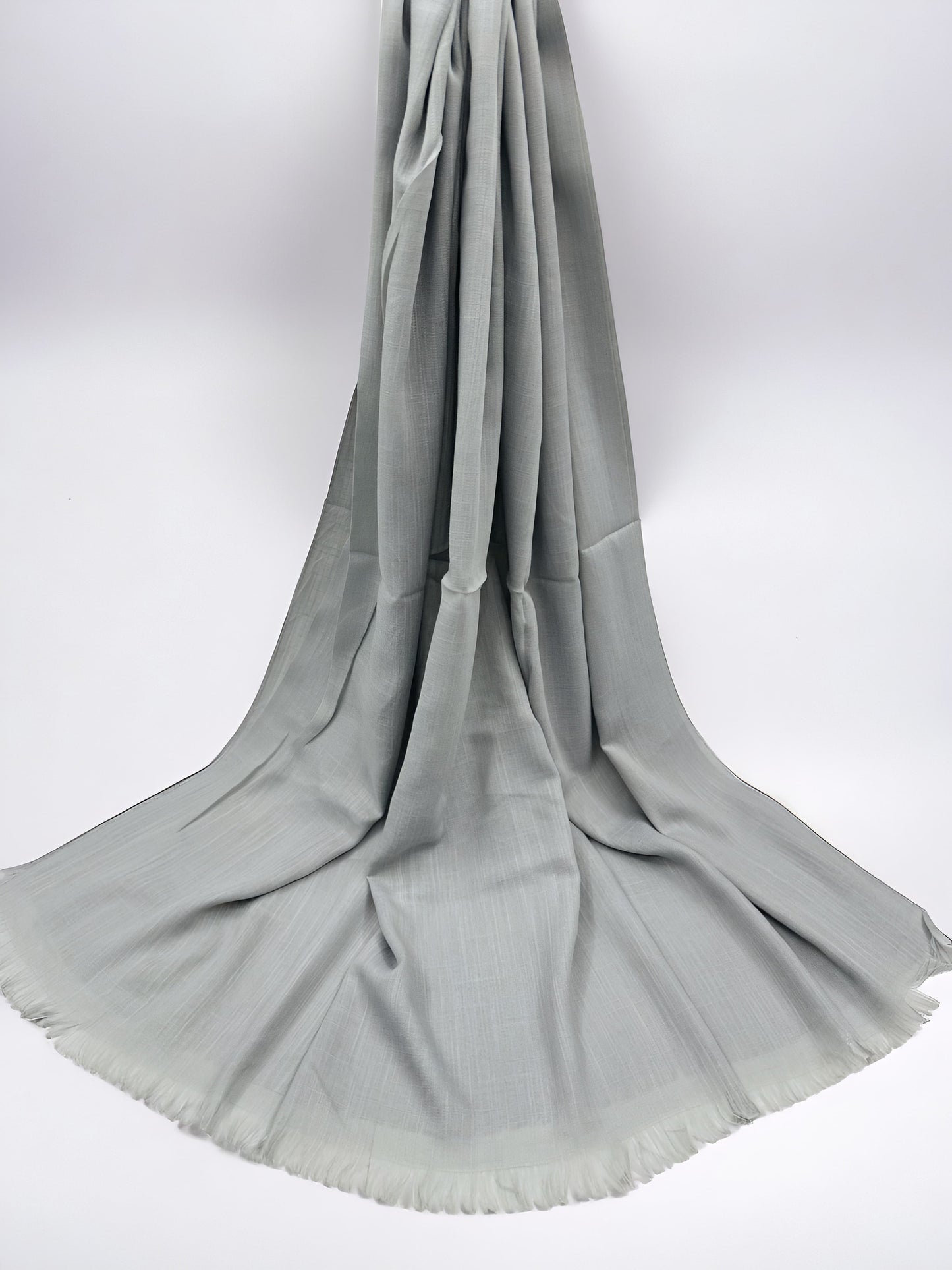 Silver - Extra Large Turkish Lawn Hijab