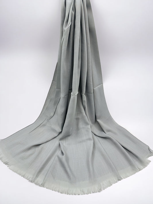 Silver - Extra Large Turkish Lawn Hijab