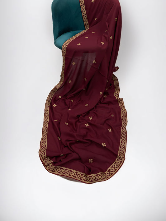 Double Maroon Shaal
