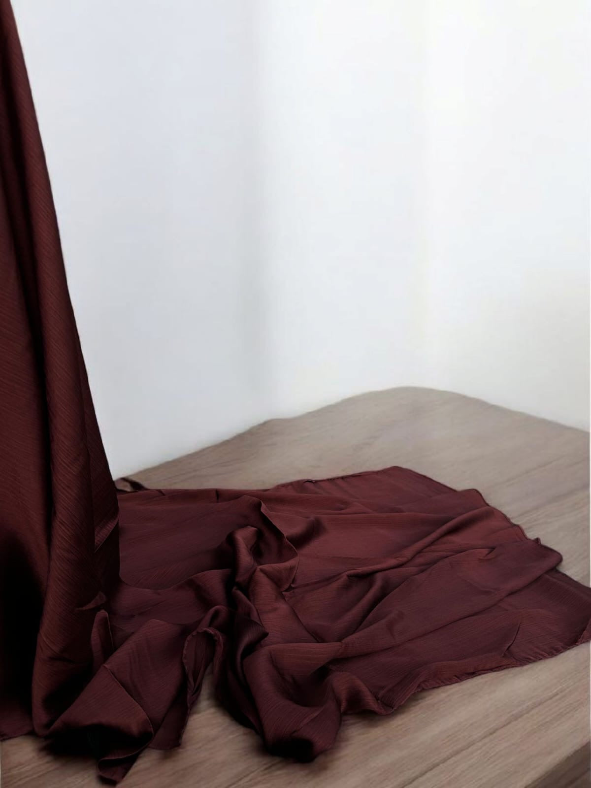 Wine Purple - Matte Silk Hijab