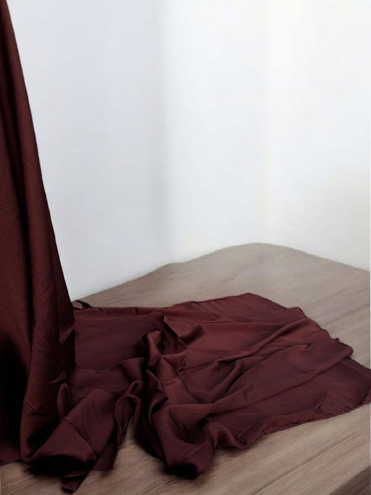 Wine Purple - Matte Silk Hijab