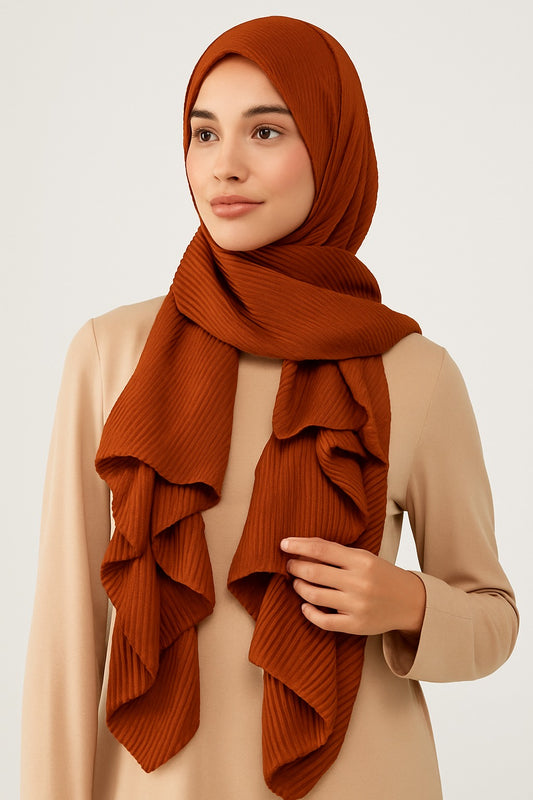 Rust  - Crumpled Hijabs