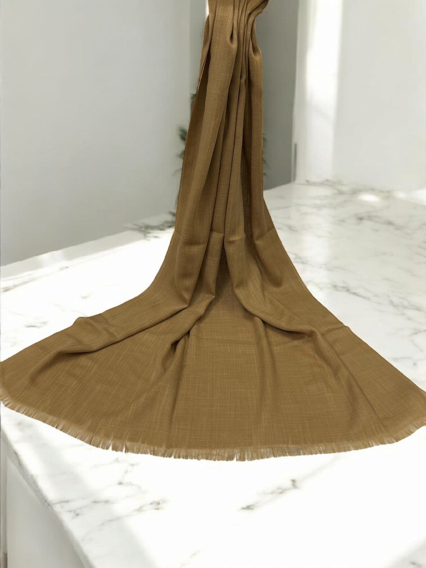 Mocha Brown - Extra Large Turkish Lawn Hijab