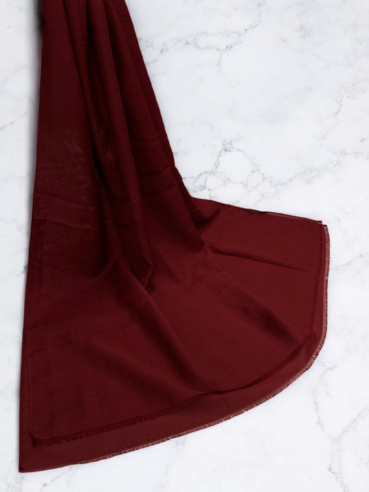 Pomegranate Red - Solid Modal Hijab