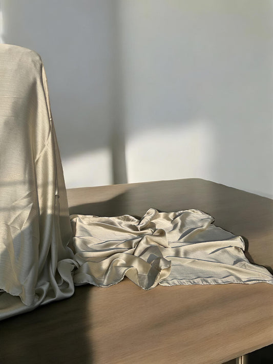 Pale Tan - Matte Silk Hijab
