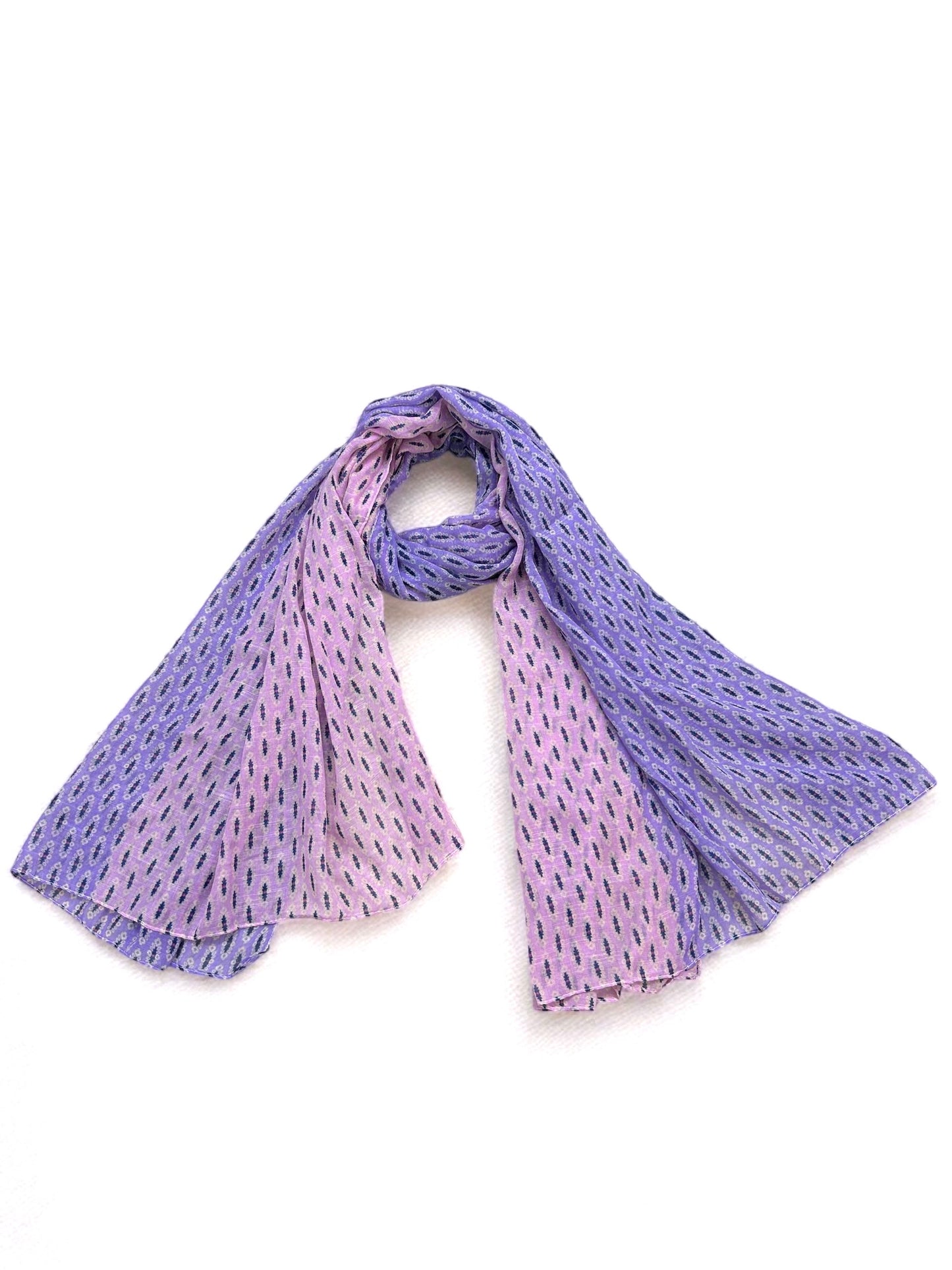 Purple Unicorn Printed Modal Hijab