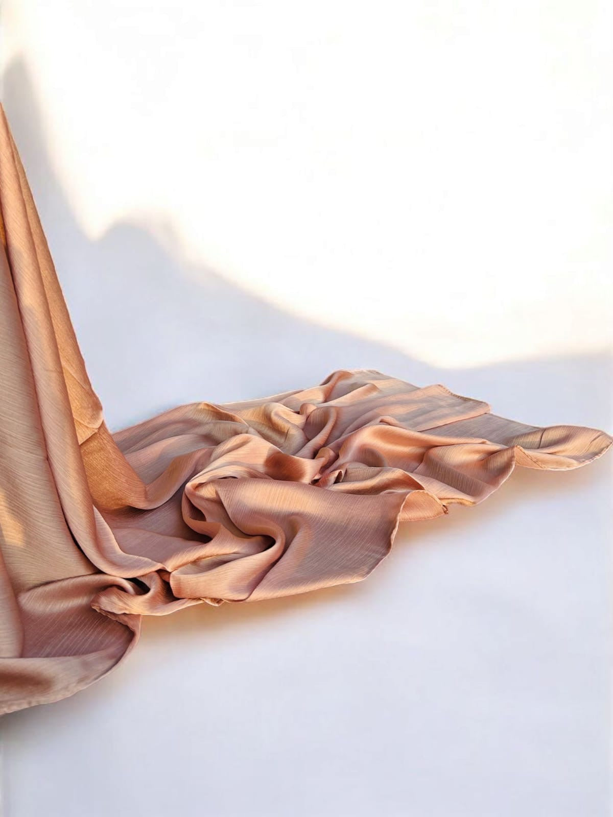 Light Salmon - Matte Silk Hijab