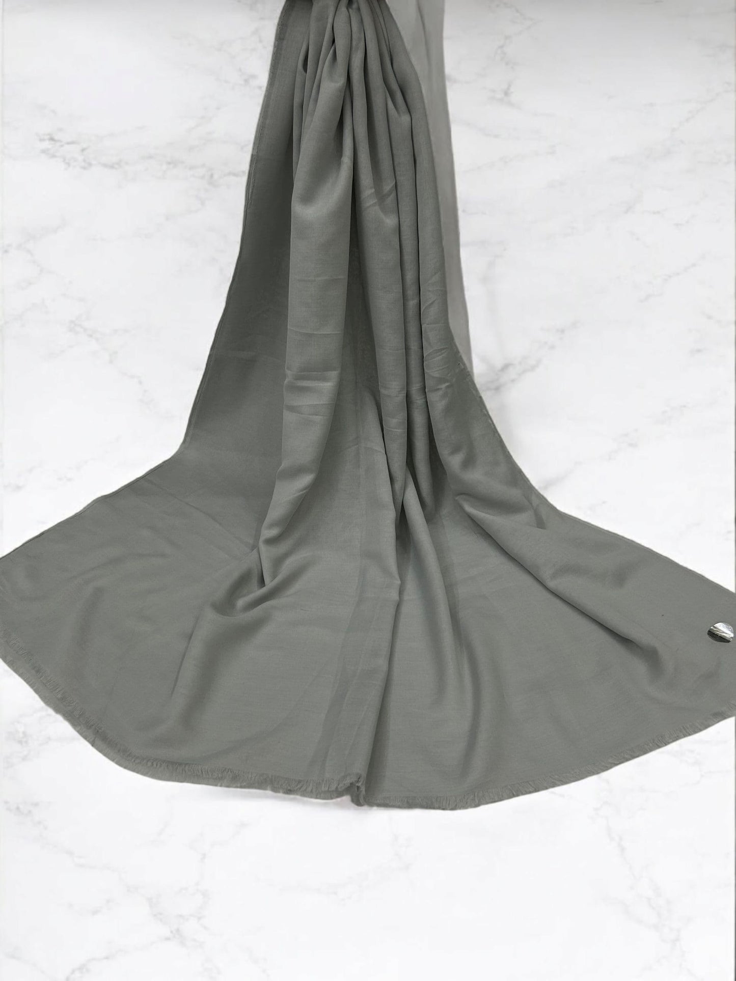 Smoke Grey - Solid Modal Hijab
