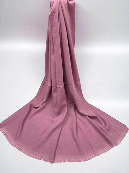 Opera Mauve - Extra Large Turkish Lawn Hijab
