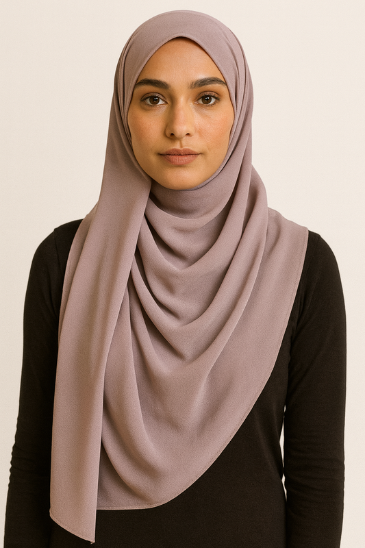 Pink nude - Chiffon luxe hijabs