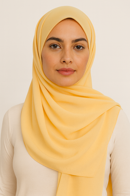 Orange Vanilla - Chiffon luxe hijabs