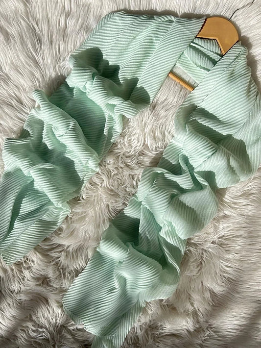 Mint Green - Crumpled Hijabs