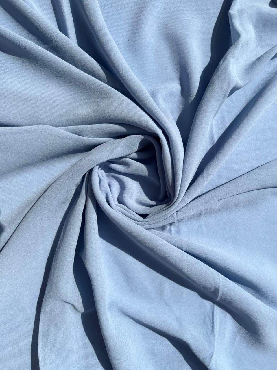 Powder blue - Chiffon luxe hijabs