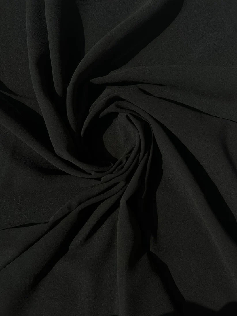 Black Raven - Chiffon Luxe Hijab