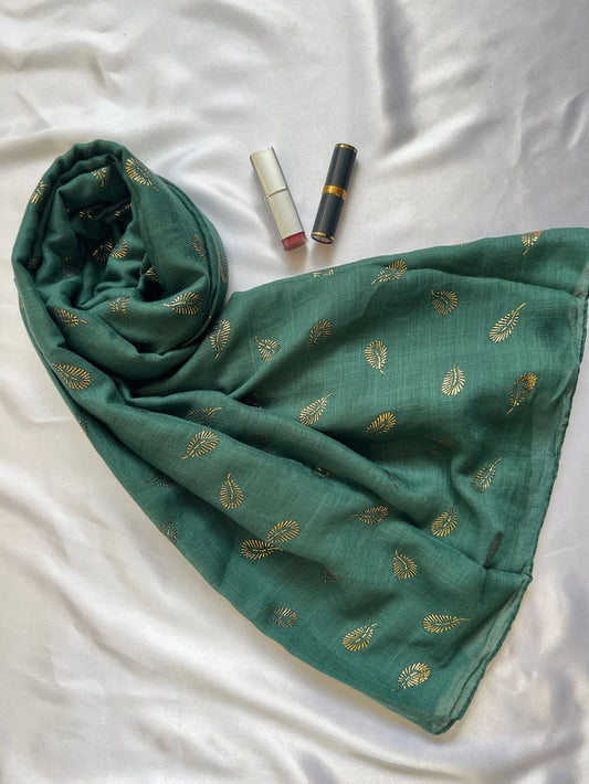 Sea Green - Pietra Fancy Hijab