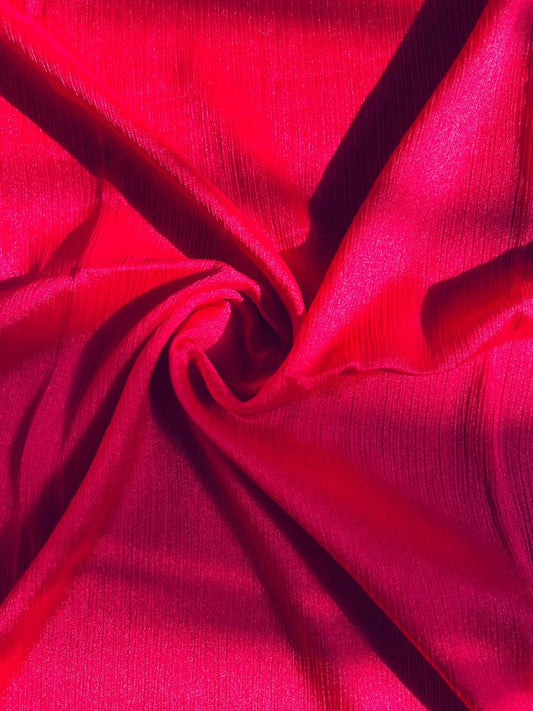 Shocking Pink - Crinkle Silk Hijabs