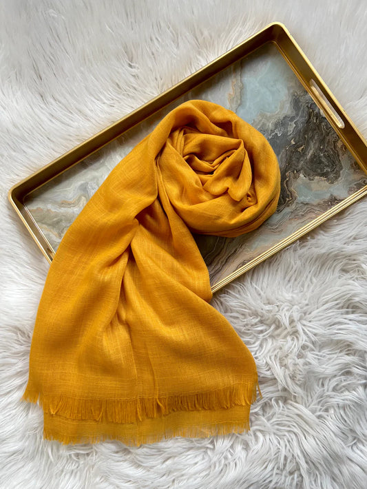 Mustard - Turkish Lawn Hijab