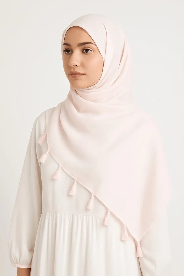 Lawn Tassel Hijab
