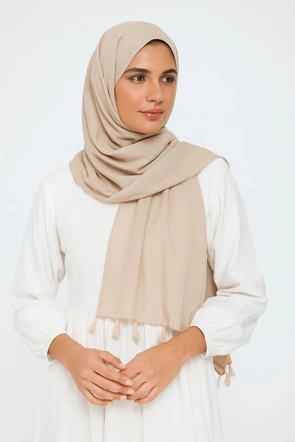 Lawn Tassel Hijab