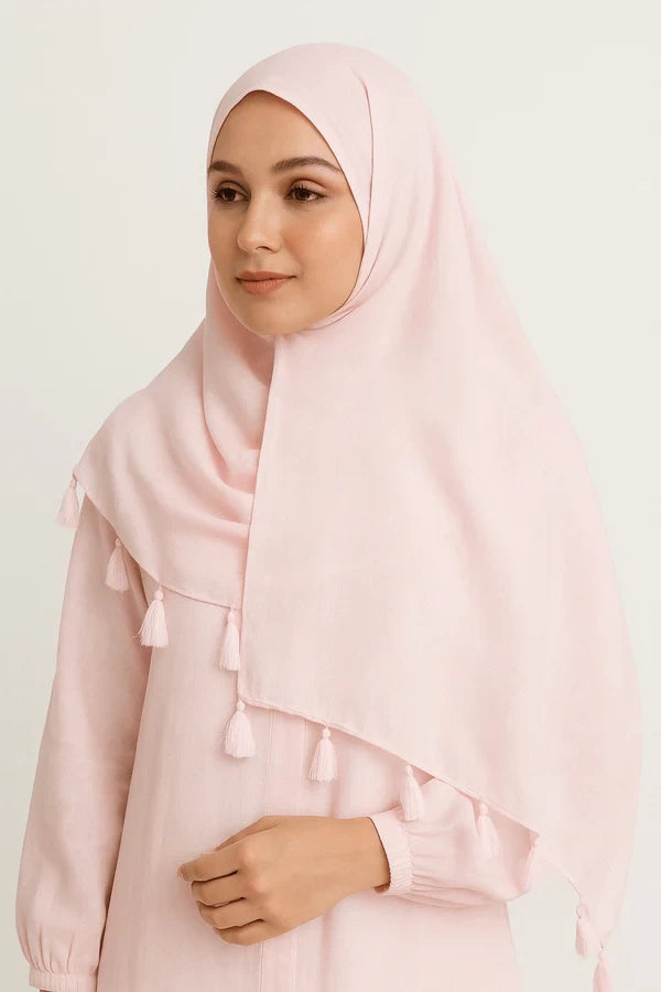 Lawn Tassel Hijab