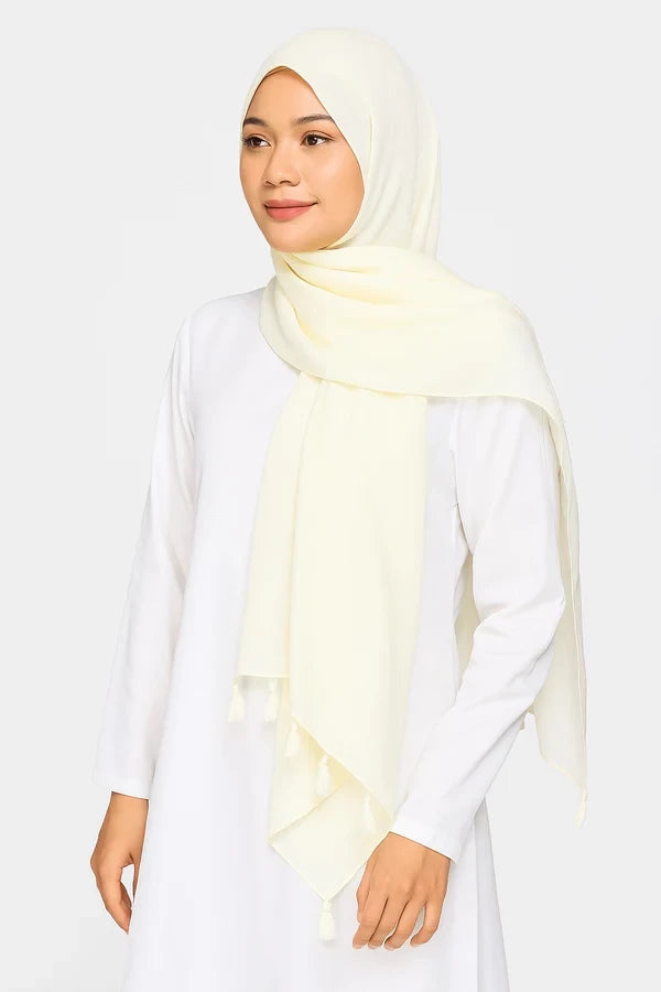 Lawn Tassel Hijab